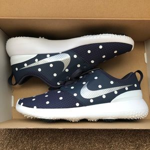 Women’s Nike Rosche Golf Shoes Size 9 Blue White